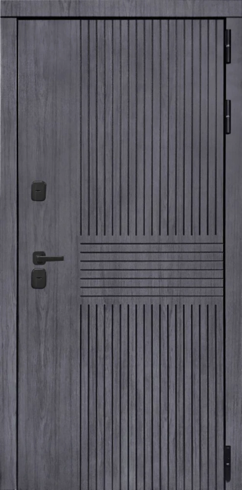 Входная дверь ДвериПРО Берген ФЛ 244 венге DPRO198226 внешняя сторона