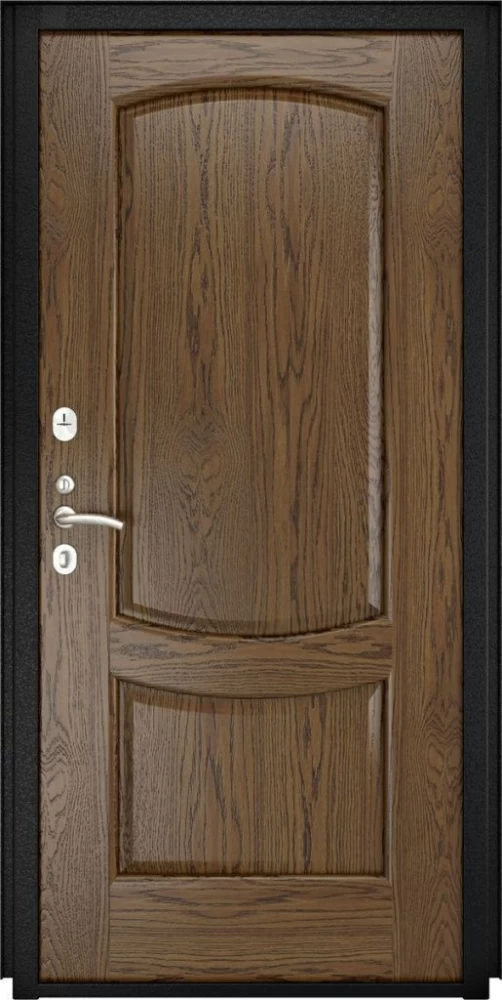 Входная дверь ДвериПРО L-43 Лаура-2 (16мм, светлый мореный дуб) DPRO196003 внутренняя сторона