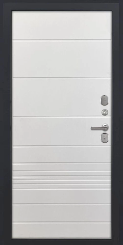 Входная дверь ДвериПРО L Термо ФЛ-700 (10мм, ясень белый) DPRO196553 внутренняя сторона